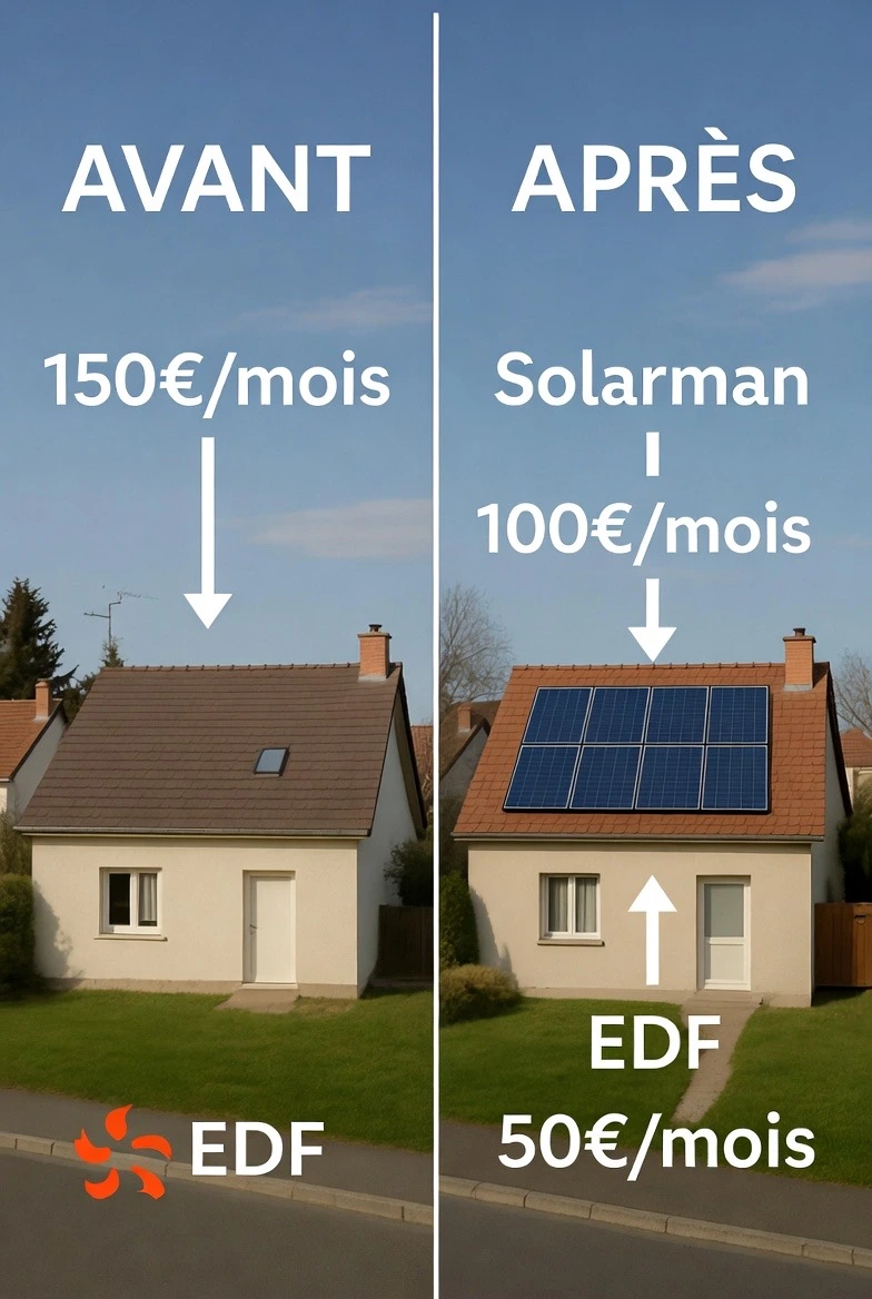 Transfert de charge pour optimiser l'autoconsommation solaire